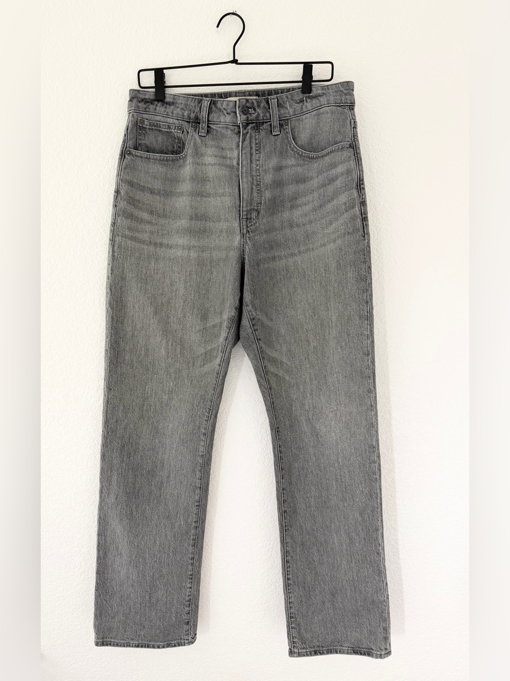 MADEWELL Curvy 90’s Straight Leg Jeans Size 30 • Hourglass shape, 90’s inspired